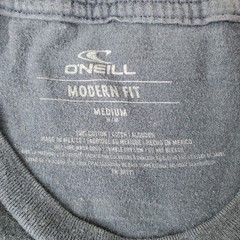 O’Neill Shirt Mens Medium Blue Crew Neck Short Sleeve Graphic Stretch Pullover