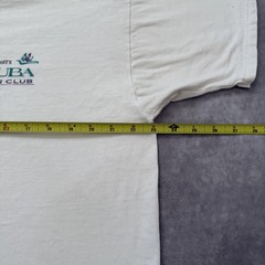 Vintage Marriott Aruba Ocean Club Shirt Mens XL White Resort Souvenir Hotel