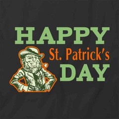 HAPPY ST. PATRICK’S DAY TShirt Tee Short-Sleeved Cotton CLOTHING S1BCA452