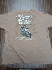 Bay Island Sportswear Vintage Rider The King Motor Co Motorcycling Sz 2X