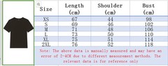 Men T Shirt 100% Cotton Round Neck Short Sleeve Cross Print Plus Size Loose Fit