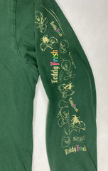 Teddy Fresh Looney Tunes Bear T-shirt Men Large Green Long Sleeve