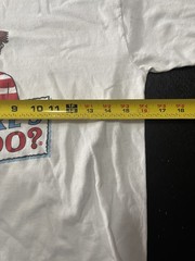 Where’s Waldo Official T-Shirt, White, Size: Small