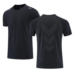 Quick Drying Men’s Running T-shirt Fitness Sports T Shirt Gym Training Tees Brea