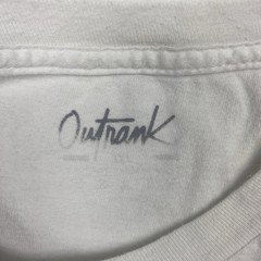 Outrank Watch Yo Mouth Graphic Shirt Adult 3XL White Crewneck Short Sleeve
