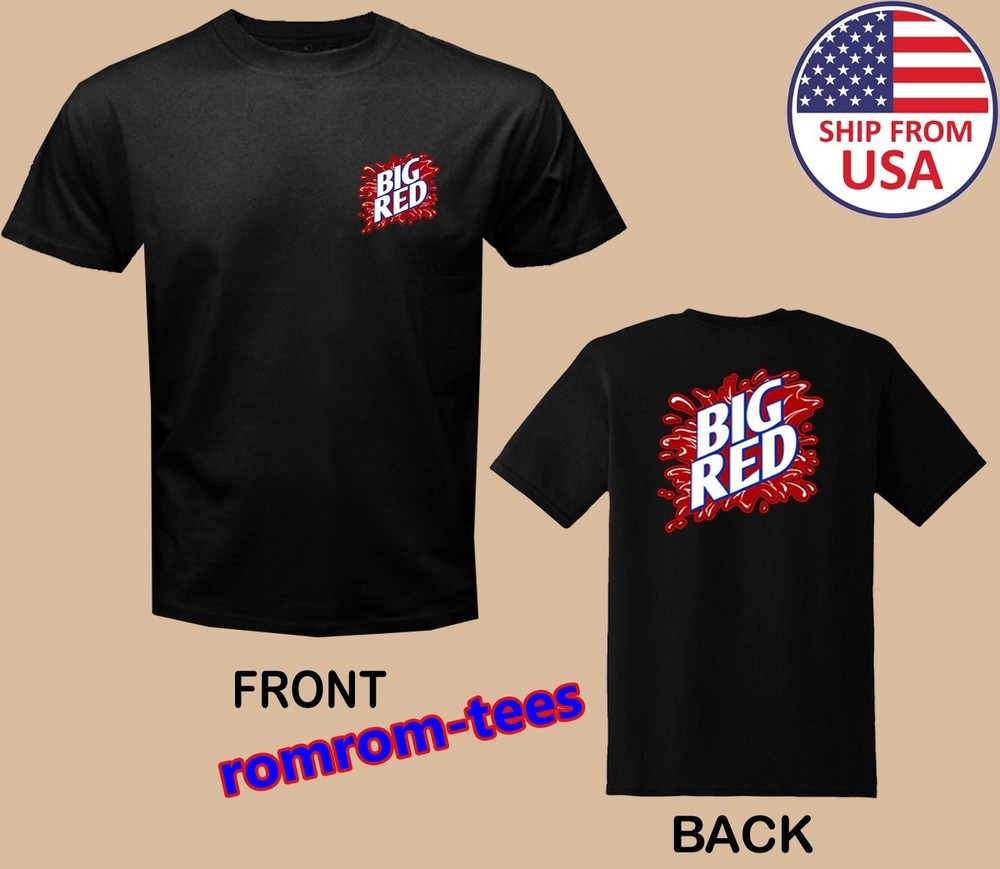BIG RED Soda Black Size S-5XL