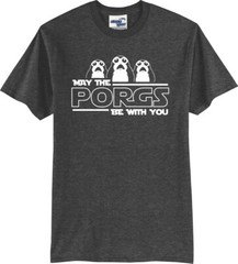 May The Porgs Be With You Funny Unisex T-Shirt (S-5X)