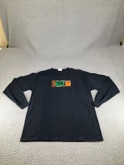 Vintage Skater Shirt Mens Medium Black Y2K Skateboarding Streetwear Inner City