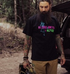 Irregulars DOTD V2 “Resist Unto Death” Tee | USA Made | Rare | Size Medium Black