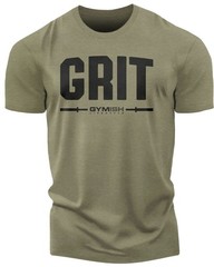 134. Grit Funny Motivational Workout Gym T-Shirt for Men