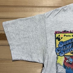 Vintage 90s 1995 Super Chevy Show Hot Rod Dragster Bel Air Shirt Size Large