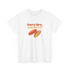 Funny Hotdog Gladiator Meme Tee Weird Corn Dog Lovers White T-shirt