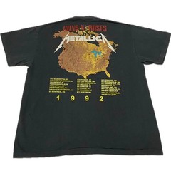 Vintage 1994 Metallica Guns N Roses Tour T-shirt REPRINT