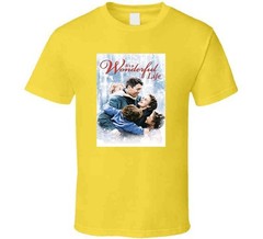 It’s A Wonderful Life Movie Tee Classic Holiday Film T Shirt
