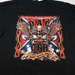 David Allan Coe Country Music REBEL MEETS REBEL T Shirt Full Size S-3XL