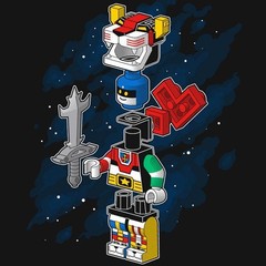 VOLTRON LEGO T-SHIRT I’ll Build The Head Legos Spoof Anime Cartoon Art RIPT New