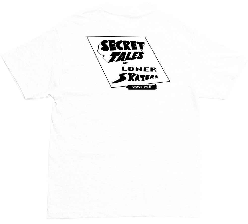 Deathwish Skateboards Shirt Secret Tales White