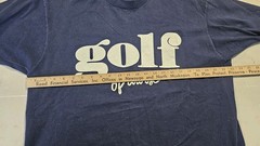 Vintage Single Stitch Golf Shirt Mac Birdie Brand Size XL Golf Of Course