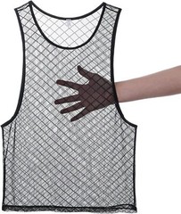 Zonbailon Men’s Tank Top Sleeveless See Through Undershirt Round Neck Breathable