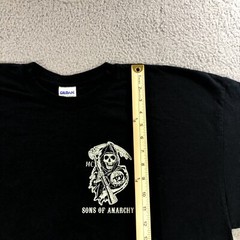 sons of anarchy T Shirt Men’s 2XL Black Reaper Death