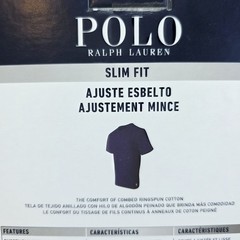 Polo Ralph Lauren Slim Fit Crew Neck T Shirt 3 Pack Mens XL NIB