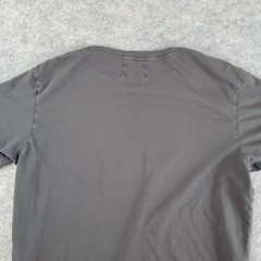 Sol Angeles Shirt Mens Medium Gray Crew Neck Short Sleeve Graphic Stretch Casual