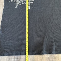 Avirex Shirt Mens 2XL Black Thermal Waffle Knit Graphic Skull Cross Y2K Skate