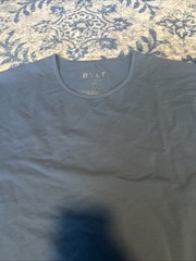 BYLT Premium Basics Drop-Cut Lux T-Shirt Blue Size XL NWT