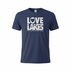 NEW Vermont Northeast Kingdom T-shirt- LOVE LAKES-Lake Memphremagog LAT45 Brand