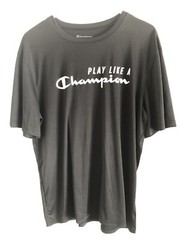 Champion Double Dry T-shirt Men size Large Black