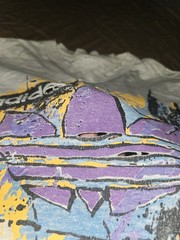 Vintage Thrashed Adidas T Shirt Y2k No Tags Size Xl? Many Holes
