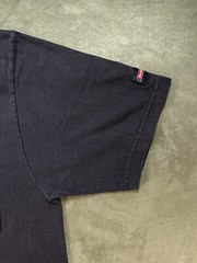 Medium Black Perfectly Faded Pocket Work Shirt Sleeve Hit Dickies