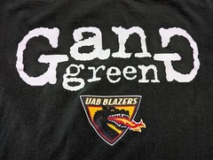 UAB Blazers 2 T SHIRTS (Large) Gang Green & Collat School of Business Birmingham
