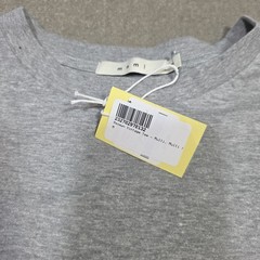 MNML minimal Re Sewn Vtg T multi Grays cuts on side hems Medium Purple Blue