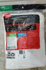 Hanes Men 3 Tagless Tanks White 100% Cotton New Medium 38-40