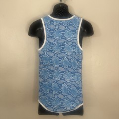 Body Tech Lacing Neck Tank Top Large runs small Gently worn 95% cotton/5 spandex