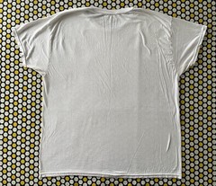 Hanes X-Temp White Size L Short Sleeve Crewneck Cotton T-Shirt