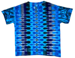 Tie Dye Shirt | Blue DNA Honeycomb | Handmade | Unisex | Tall | Women’s
