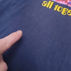 The Beatles T-Shirt Mens L Blue All Together Now 1993 Yellow Submarine