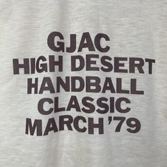 Vintage Medium 1970s Mayo Spruce T Shirt Colorado High Desert Handball 1979