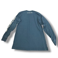 Carhartt K231 Teal Blue Long Sleeve T-Shirt Sleeve Original Fit Men’s Size M