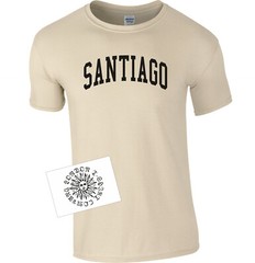 Santiago T-Shirt – Chile, Souvenir, Various Colours, S-XXL