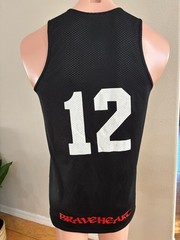 Under Armour Reversible Braveheart Lacrosse Jersey #12 Tank Top T Shirt Mens S