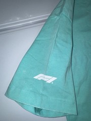 PUMA F1 Miami Pitstop Graphic Crew Neck T-Shirt Aqua Mens $45 NWT Pick Size