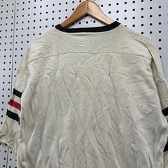 Vintage Minor Hawks Hockey Jersey Mens Large Beige TRUE Vintage Made uSA
