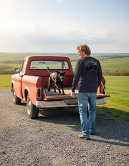 Tried & True American Lab Long Sleeve Tee T-Shirt Anchor Slate