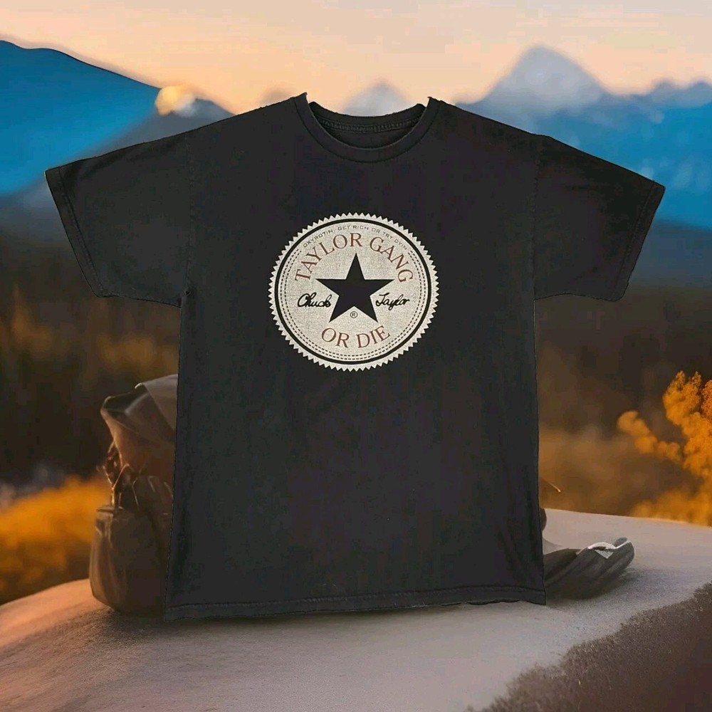 Wiz Khalifa Converse Shirt Men’s Medium Converse All-star Short Sleeve Crew Neck