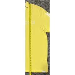 Kenneth Cole New York Mens Yellow Graphic Logo T-Shirt KT9J32MWYA Size L NEW