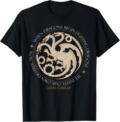 House of The Dragon – When Dragons Begin Fighting T-Shirt