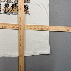 Carribian Tees T-Shirt Men’s XL White St. Maarten Boobs Funny Joke Vintage Y2K